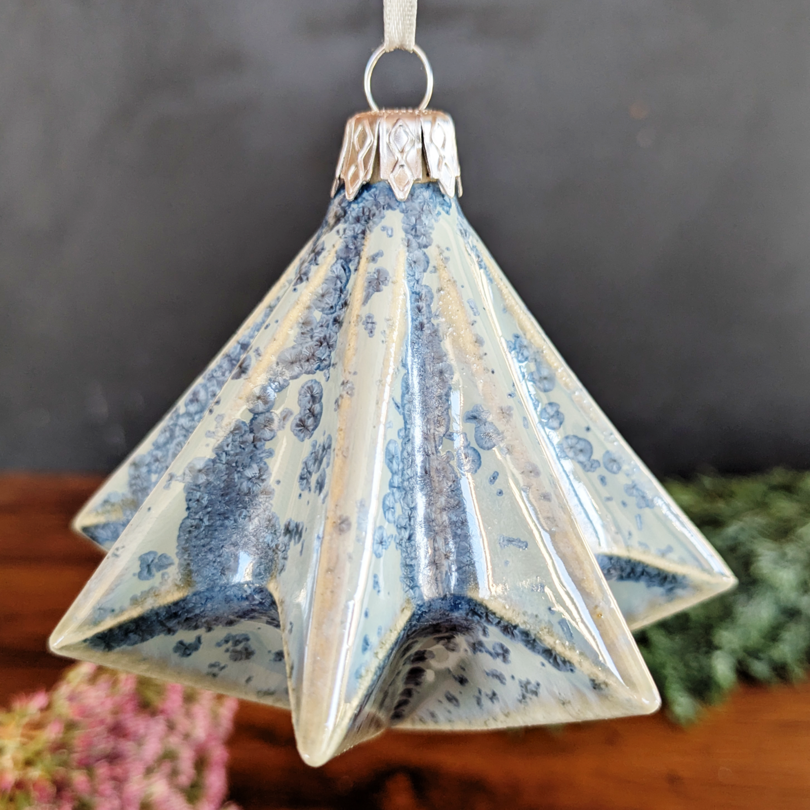 Ornament 'Crystal Blue'
