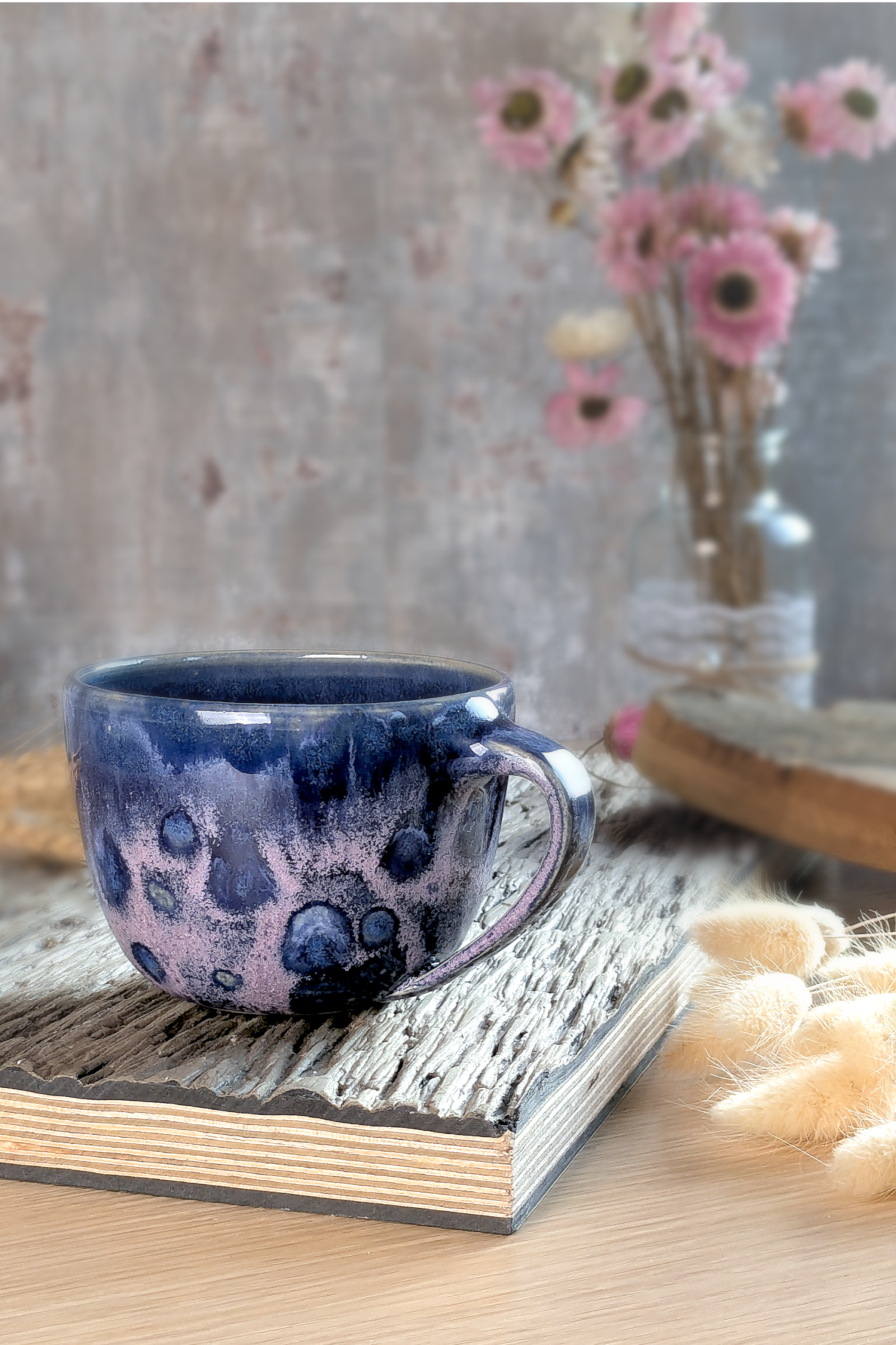 Kaffeetasse 250 ml | Teetasse | Purple Rain | Glänzend – Bild 3