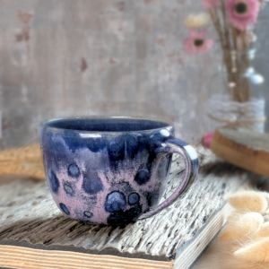 Kaffeetasse 250 ml | Teetasse | Purple Rain | Glänzend