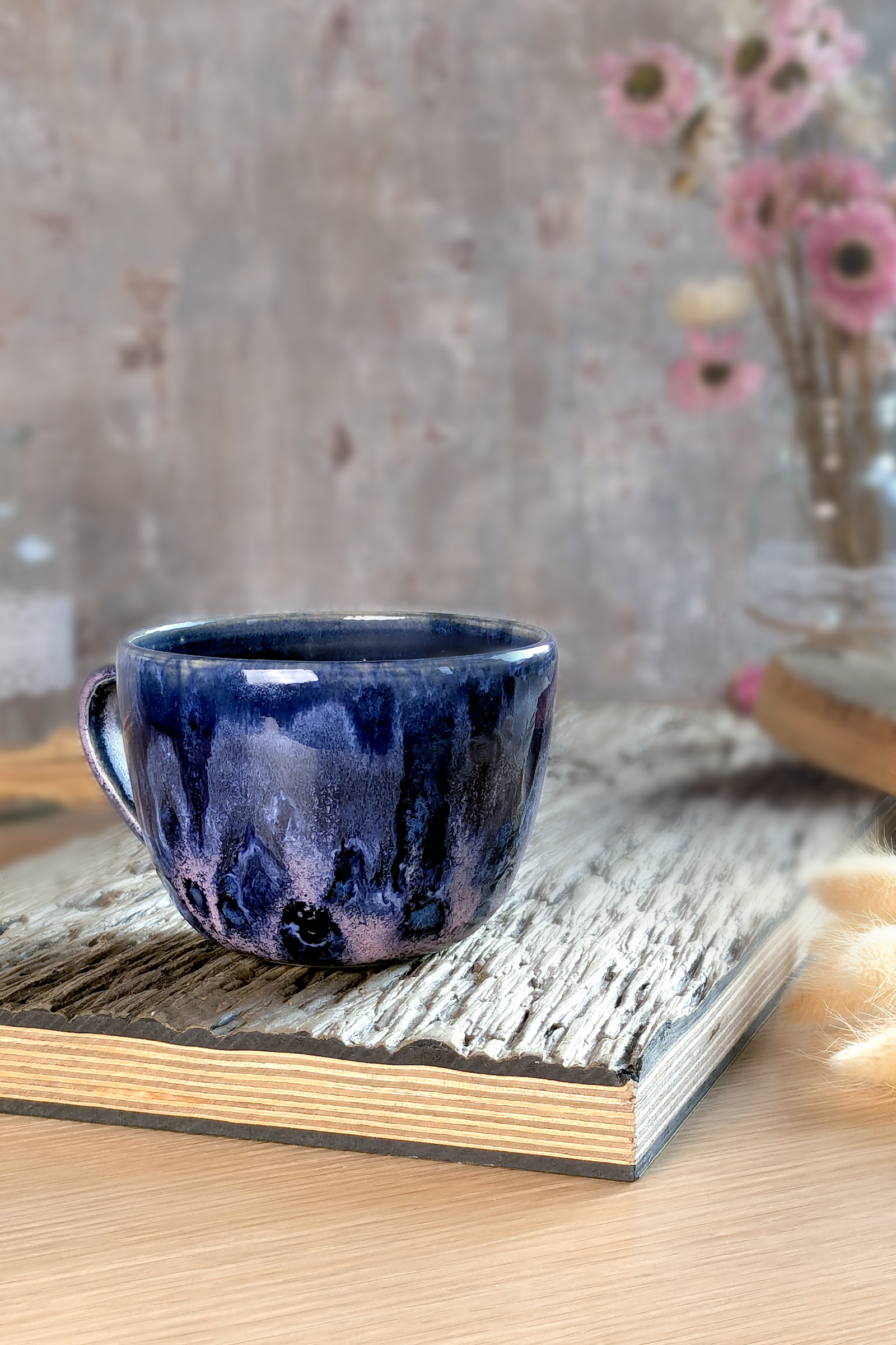Kaffeetasse 250 ml | Teetasse | Purple Rain | Glänzend – Bild 8