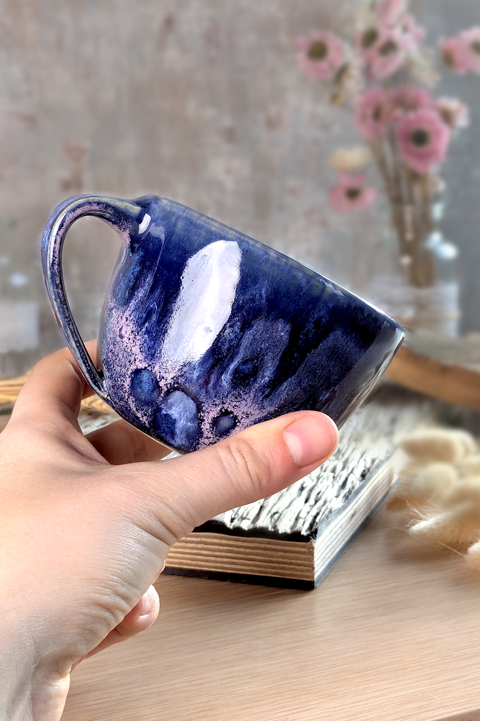 Kaffeetasse 250 ml | Teetasse | Purple Rain | Glänzend – Bild 6