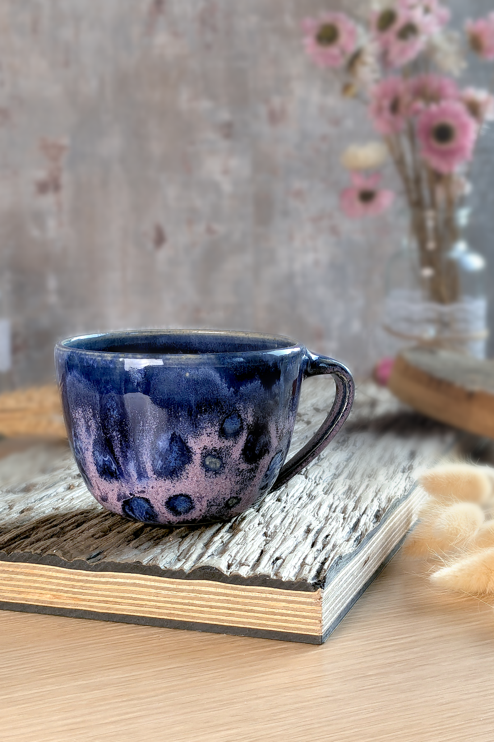 Kaffeetasse 250 ml | Teetasse | Purple Rain | Glänzend – Bild 2